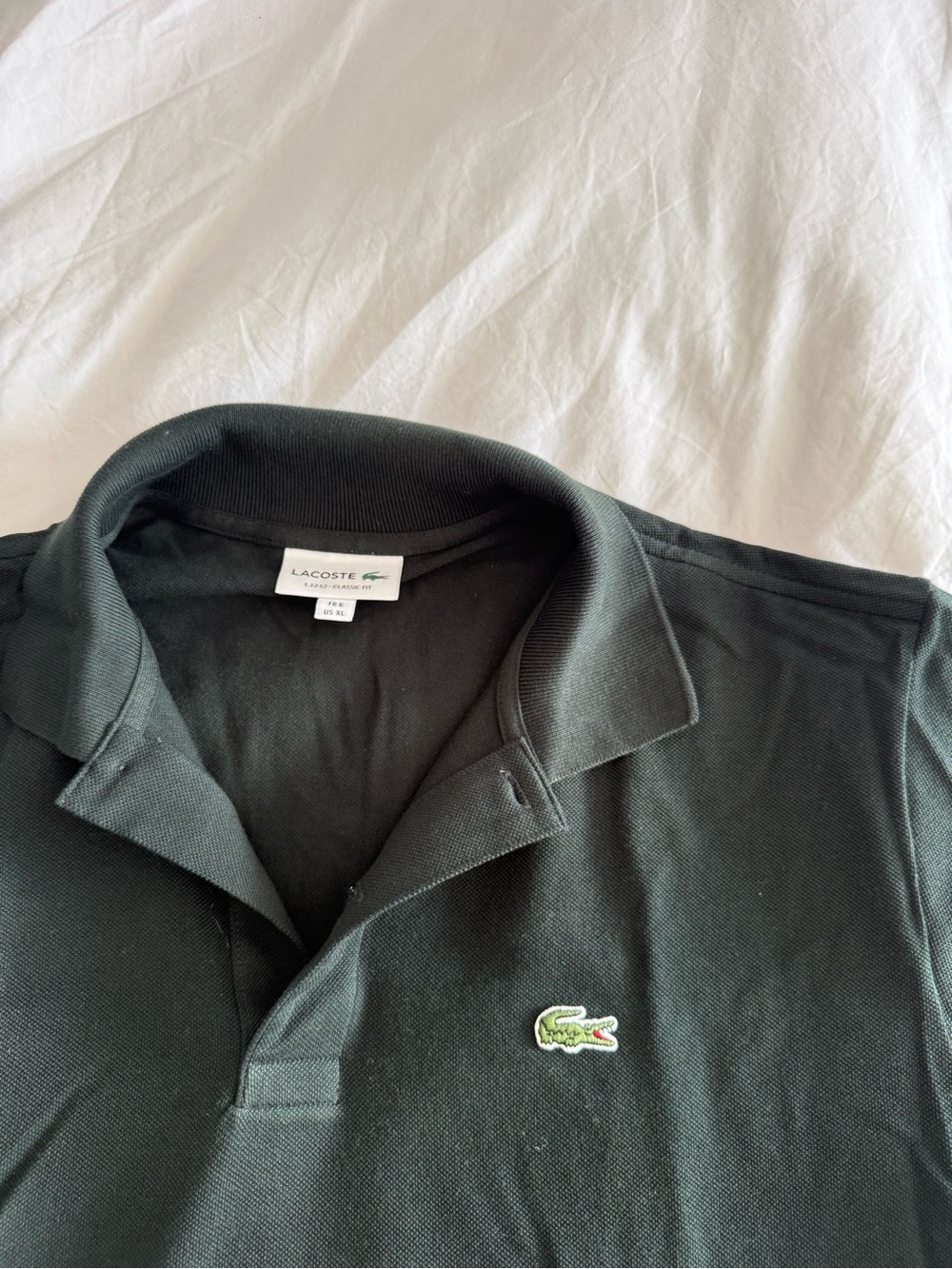 Lacoste Men's Classic Fit L.12.12 Piquรฉ Polo - size XL